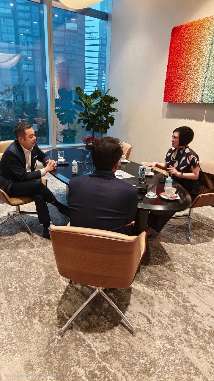 Professional board meeting in a refined office setting